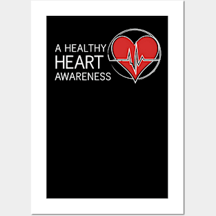 Heart Health Awareness Posters and Art